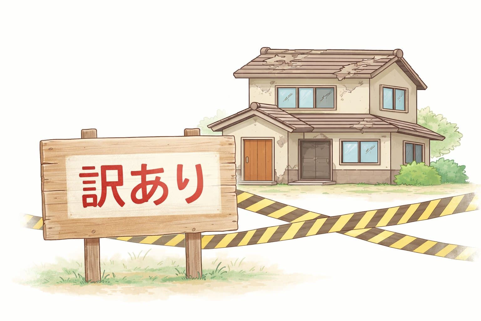 何らかの問題を抱えた物件