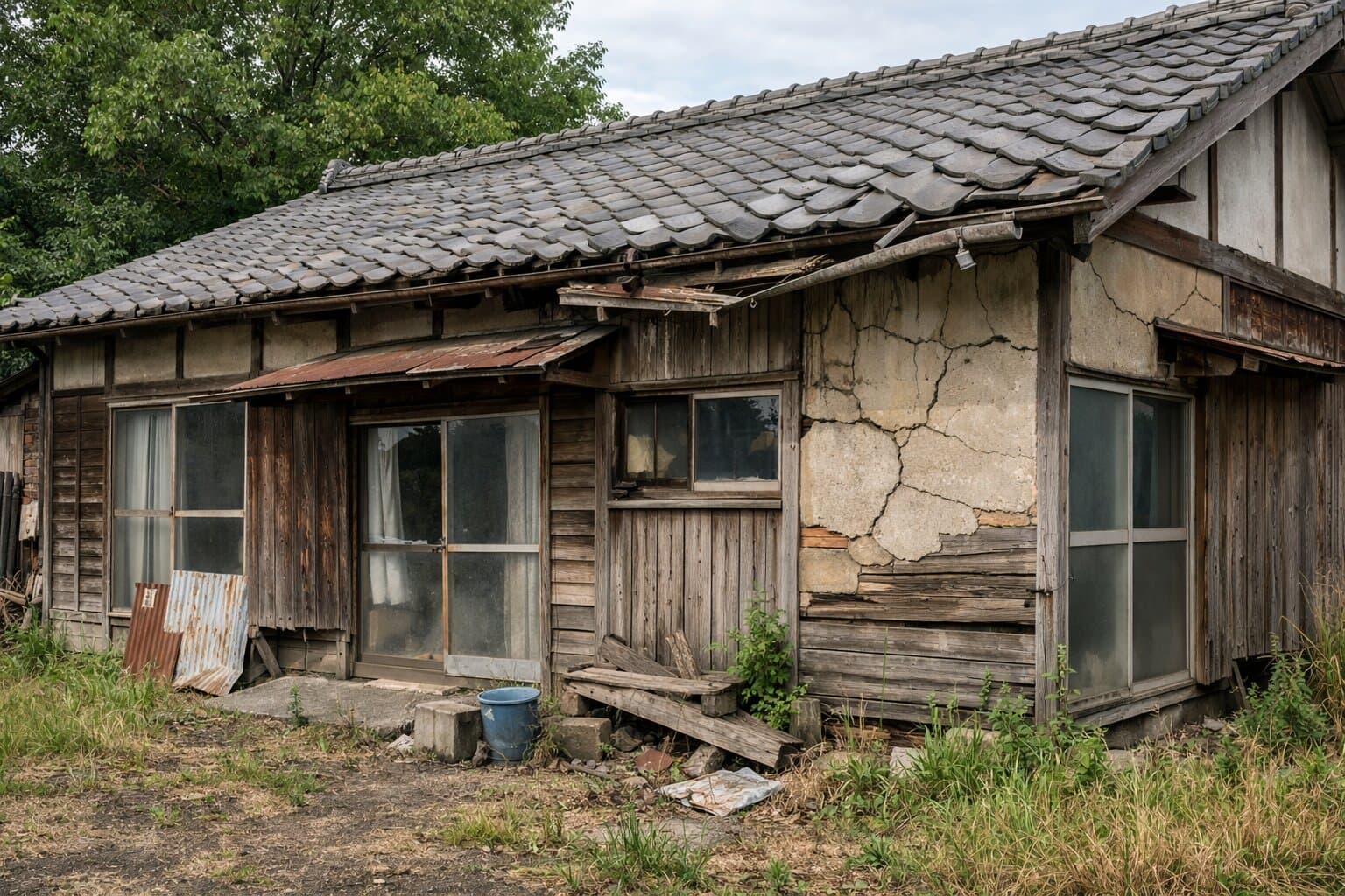 解体費が高額になる老朽住宅